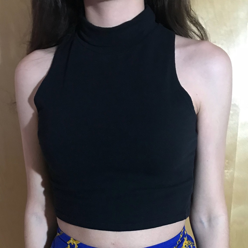 *PRICE DEOP TODAY ONLY* Turtle Neck Crop Top